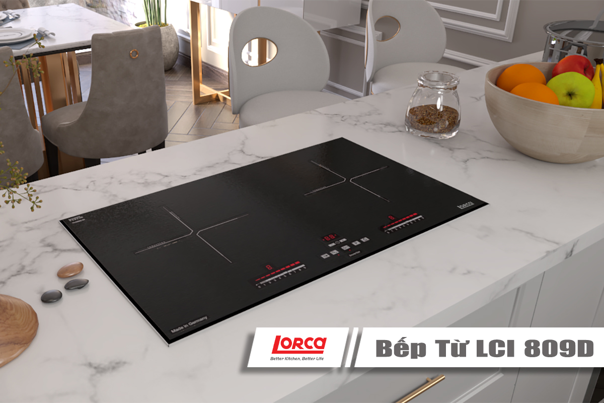 Bếp từ chính hãng LORCA LCI nhập khẩu nguyên chiếc CHLB Đức