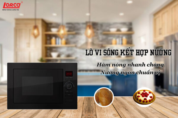 Lò vi sóng kết hợp nướng