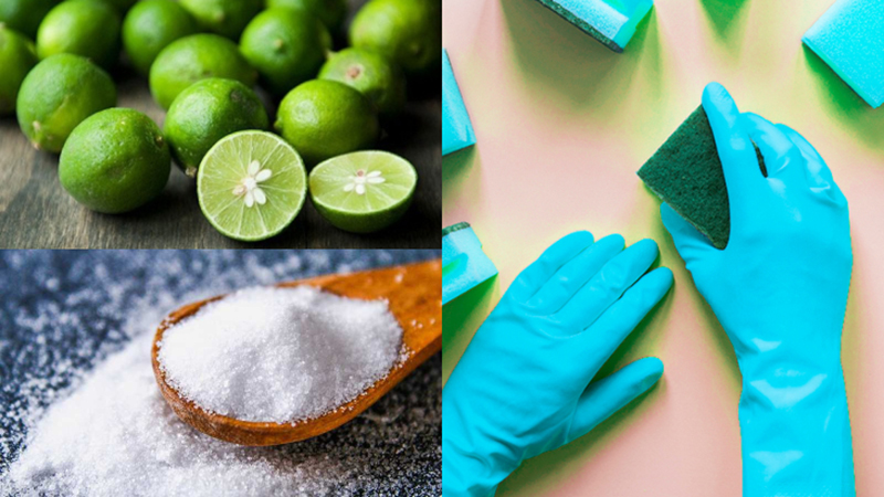 Cách vệ sinh khử mùi chậu rửa chén