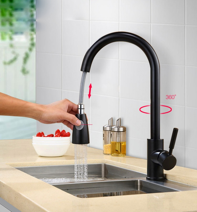 Ưu nhược điểm của vòi rửa bát cần rút
