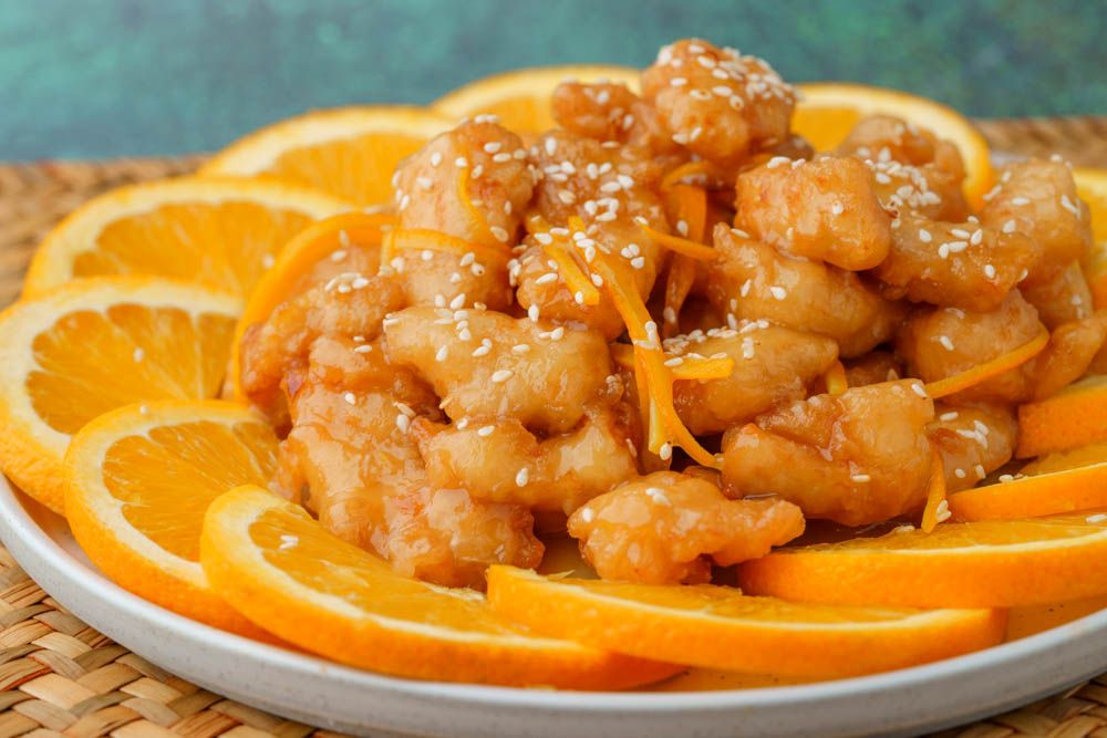 cách làm thịt gà sốt cam