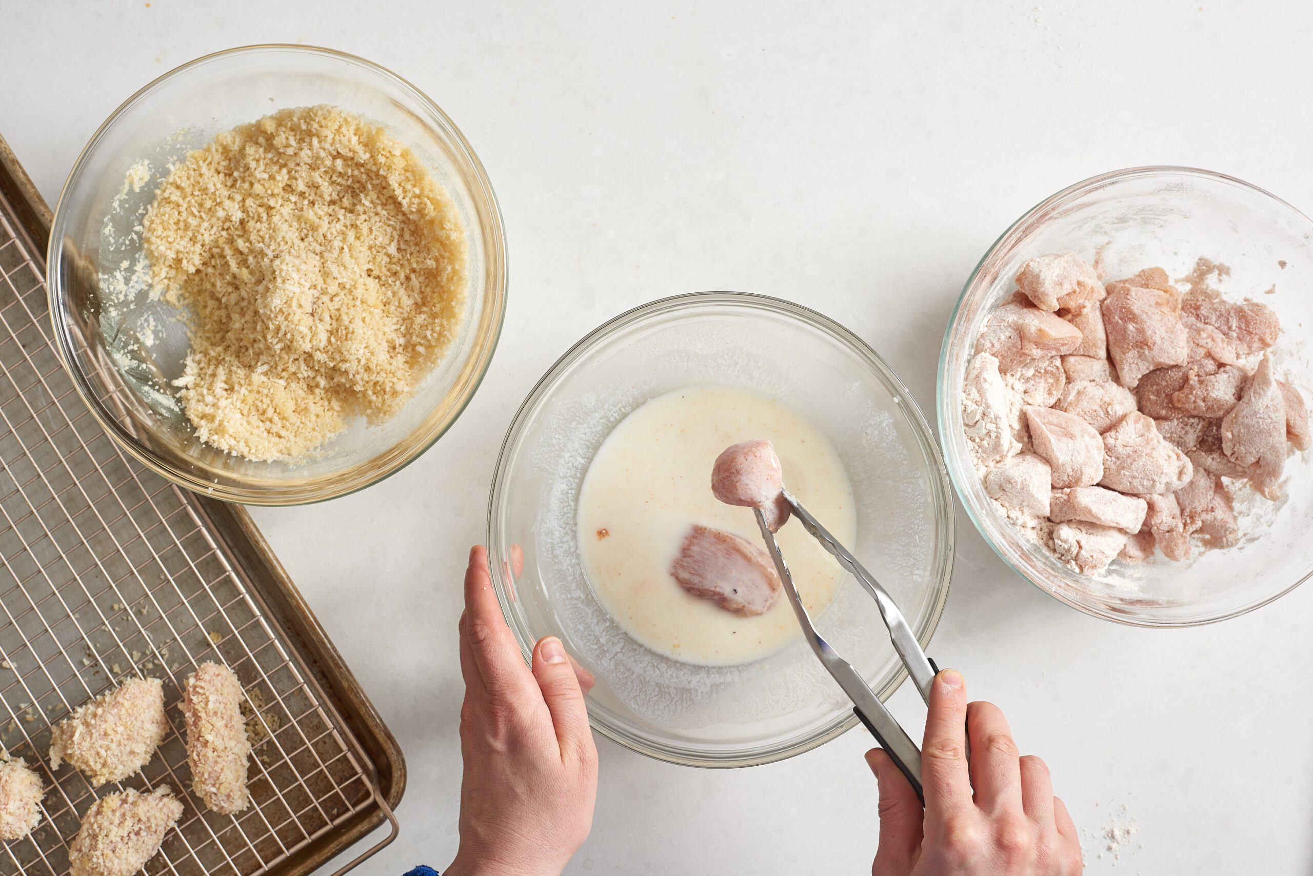 Công thức làm gà popcorn thơm giòn với nồi chiên không dầu