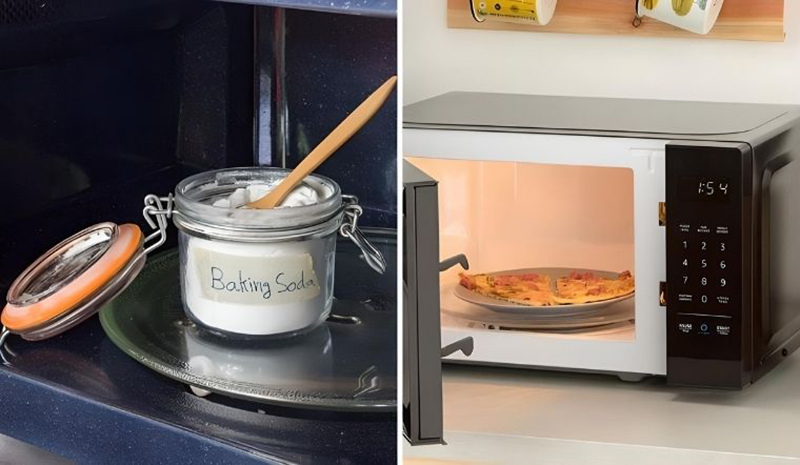 4 công thức với baking soda giúp khử mùi lò vi sóng