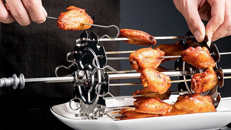 6 phụ kiện đi kèm lò nướng