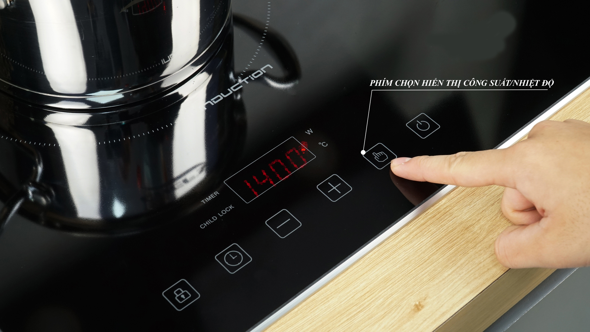 Các chức năng trên bếp điện từ và bếp hồng ngoại