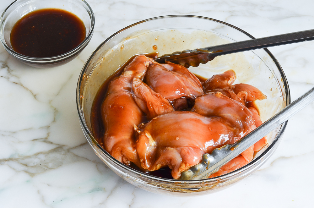 cách làm gà nướng xá xíu