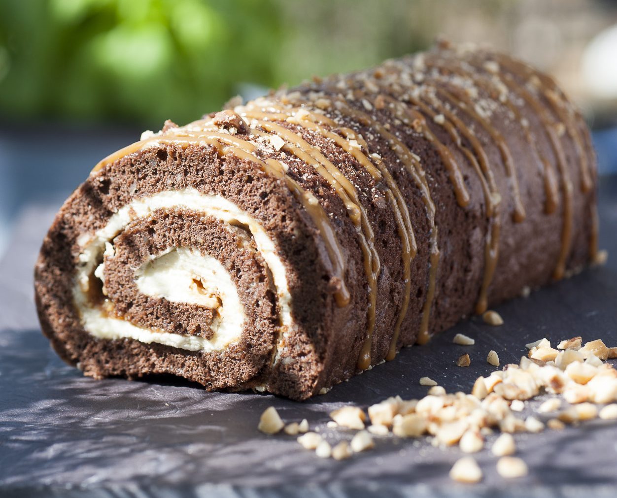 công thức làm bánh cuộn kem mocha