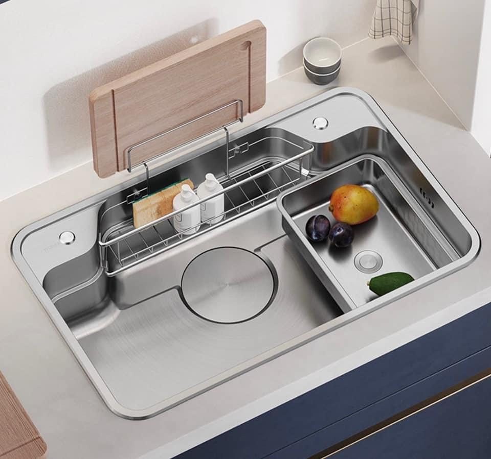 Nên mua chậu rửa bát 1 hố hay 2 hố