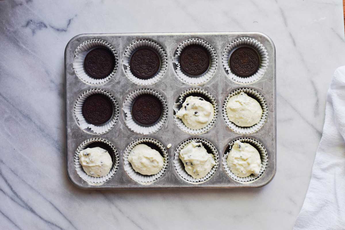 cách làm bánh cupcake oreo