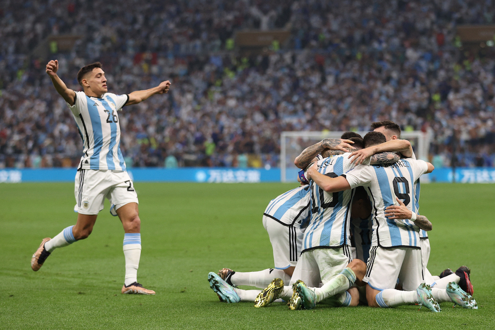 kết quả trận đấu Argentina với Pháp