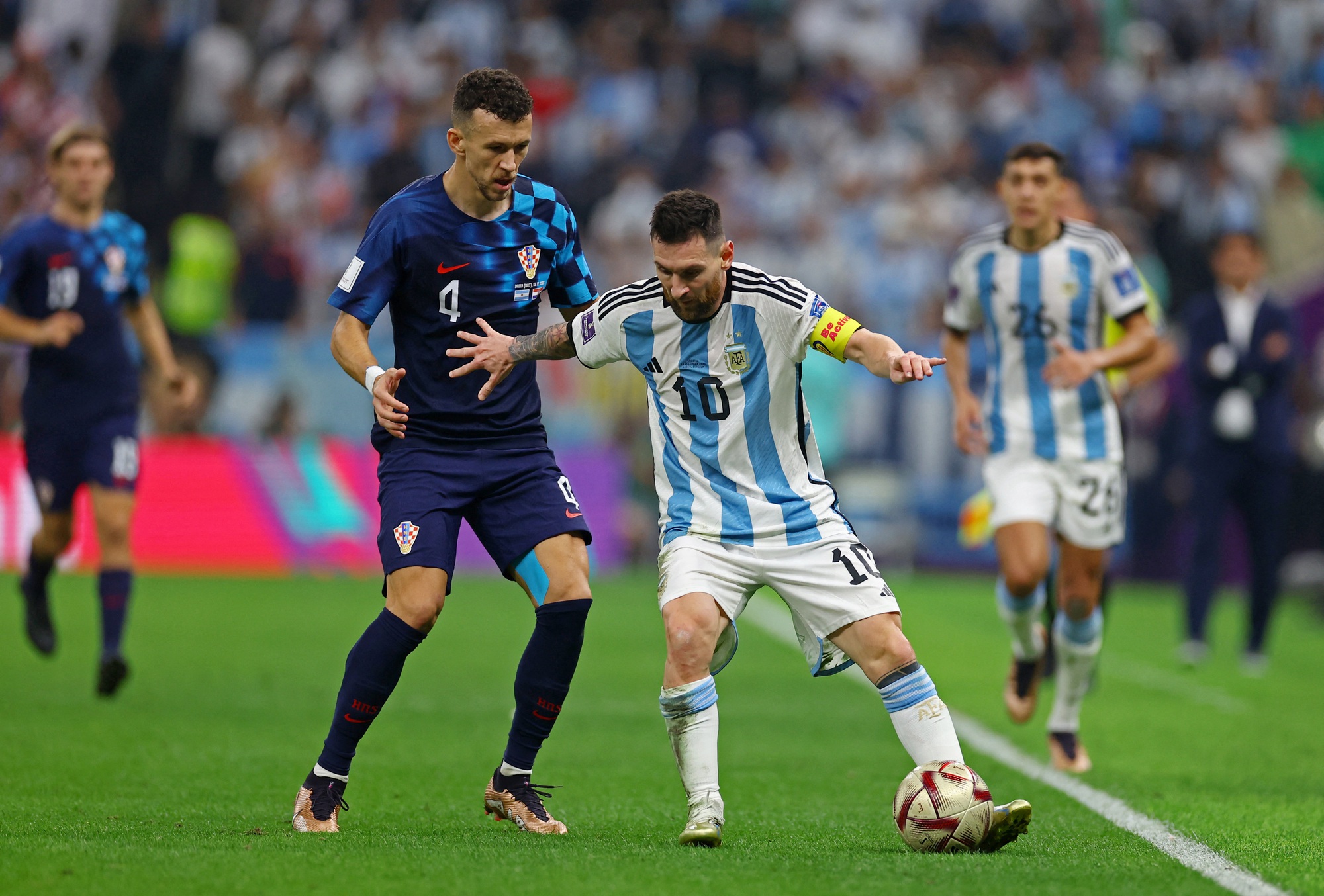kết quả trận đấu Argentina và Croatia