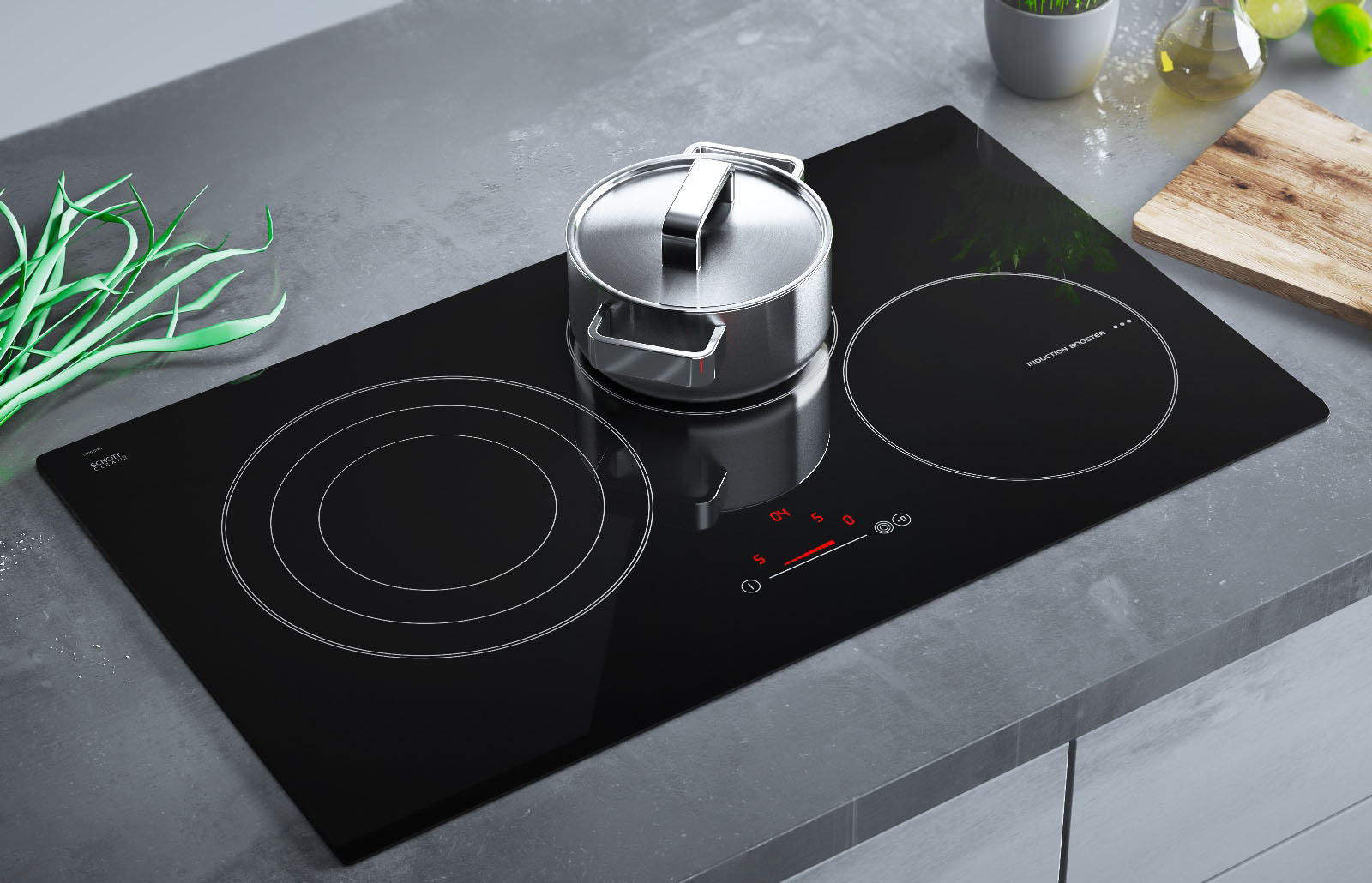 Bếp từ 3 vùng nấu là gì Ưu và nhược điểm