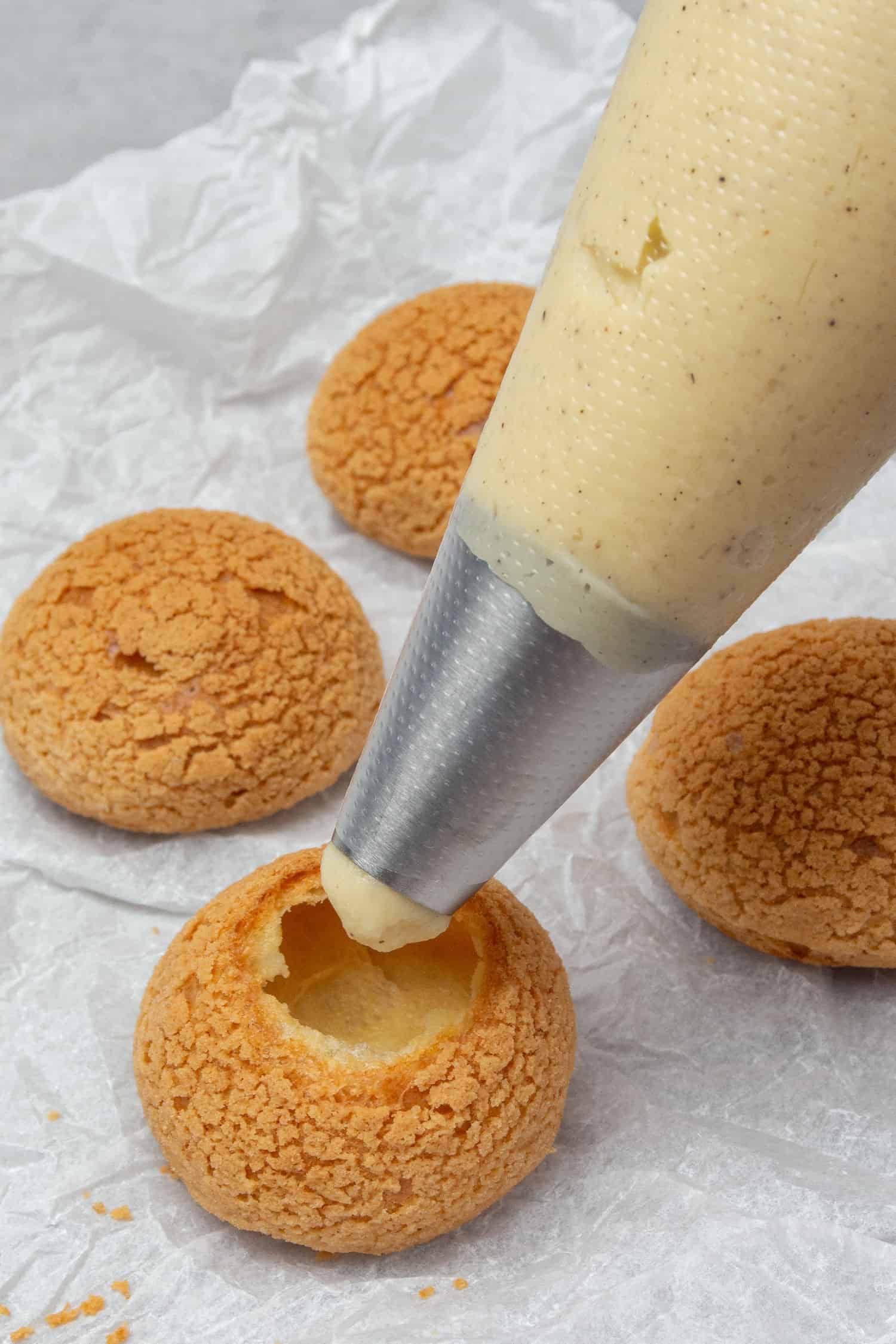 cách làm bánh su kem vỏ giòn