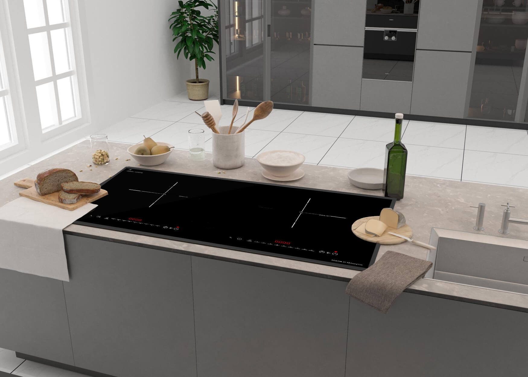 Các loại bảng điều khiển của bếp điện