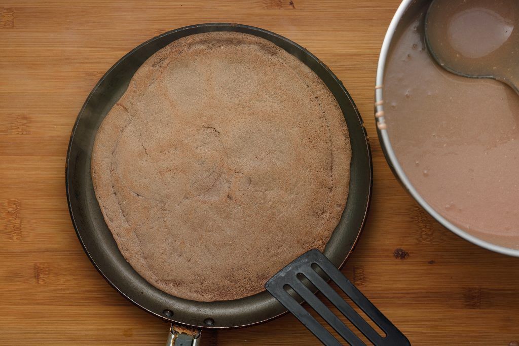 cách làm bánh crepe socola