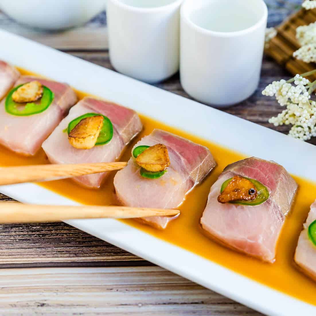 những loại cá thường được dùng để làm sashimi