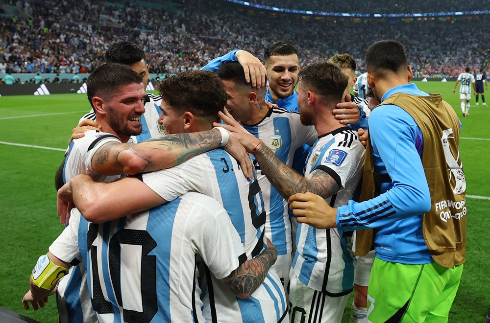 kết quả trận đấu Argentina và Croatia