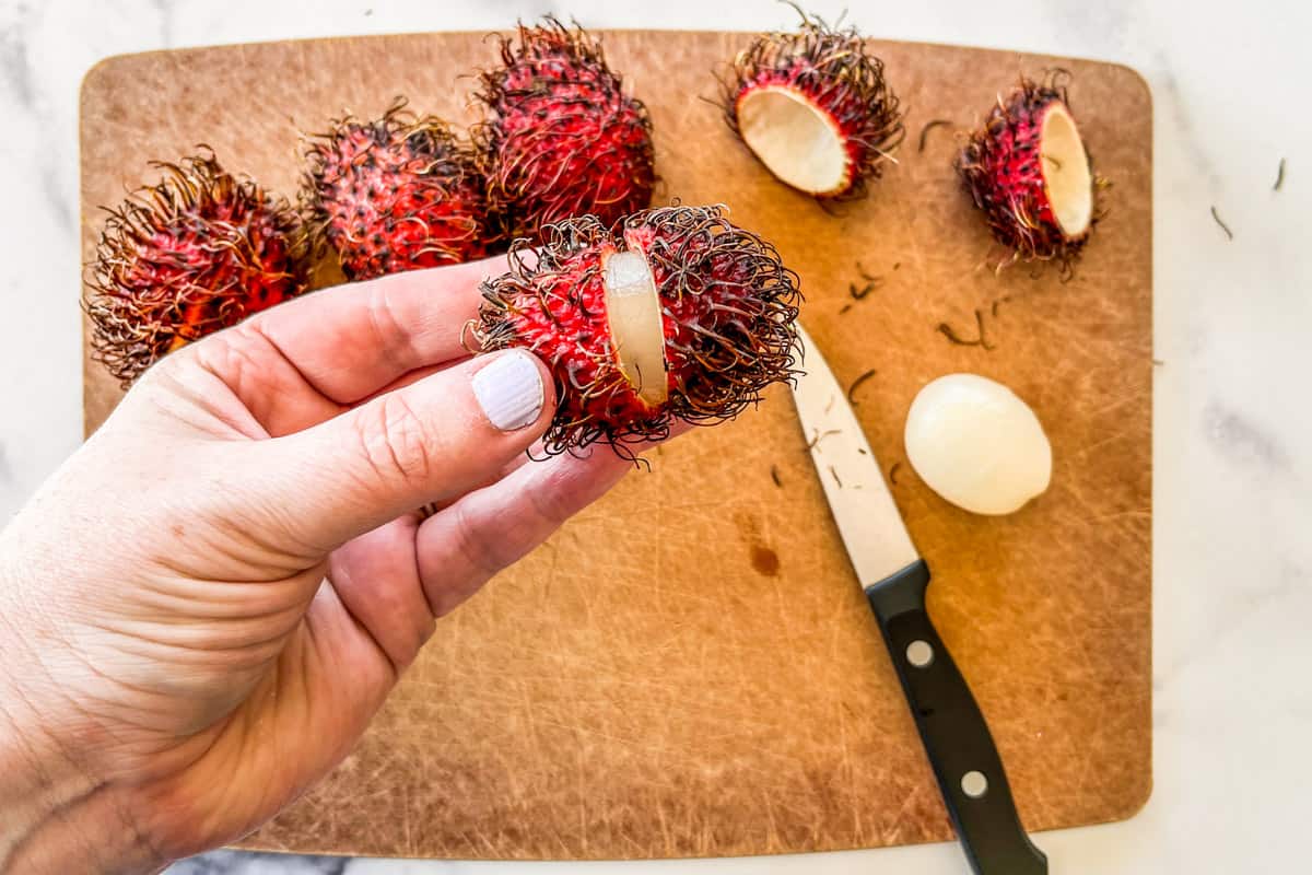 cách chọn mua và bảo quản chôm chôm