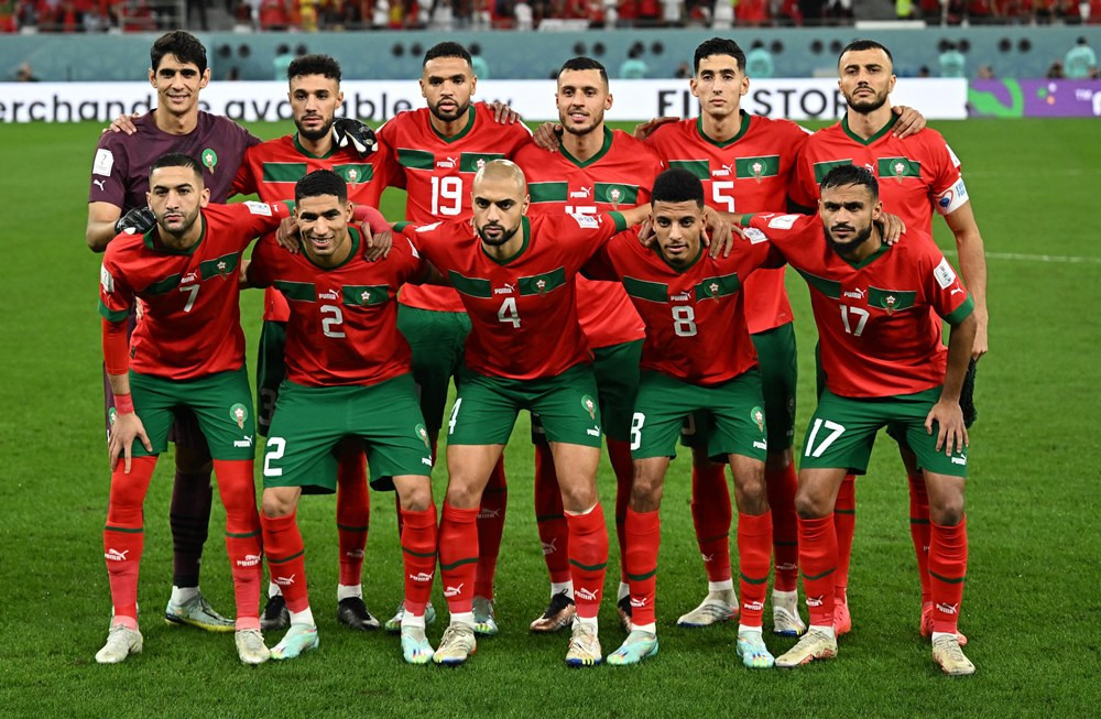 kết quả trận đấu giữa đội tuyển Tây Ban Nha và Maroc