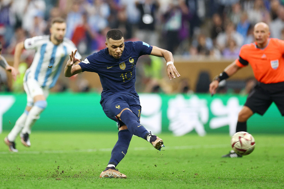 kết quả trận đấu Argentina với Pháp