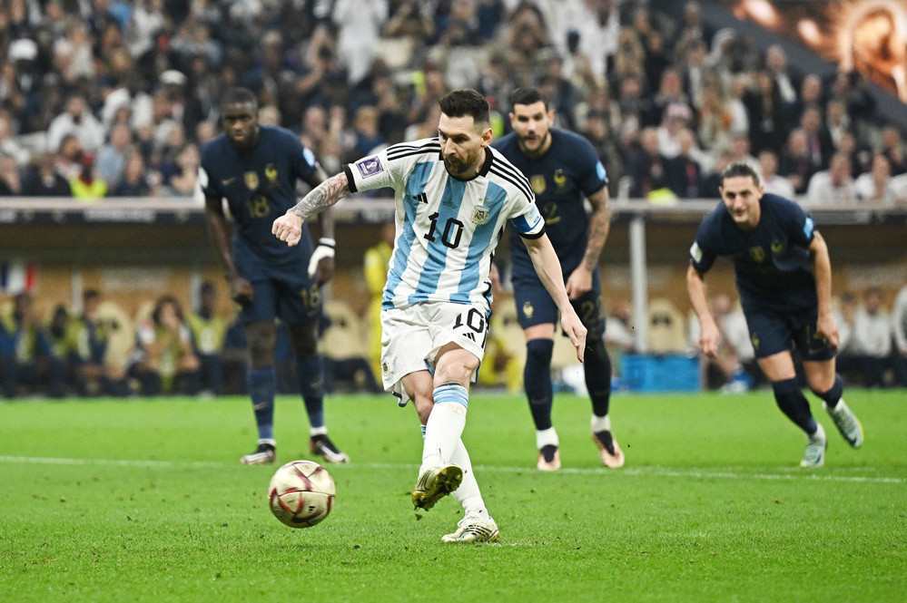 kết quả trận đấu Argentina với Pháp