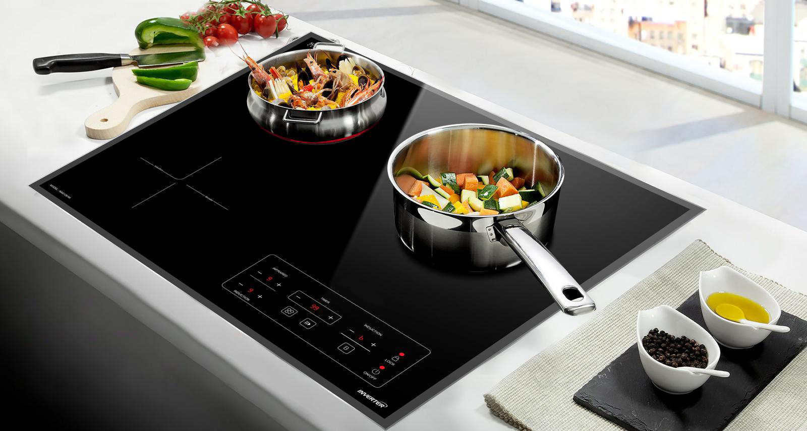 Bếp hồng ngoại là gì cấu tạo và nguyên lý hoạt động của bếp hồng ngoại