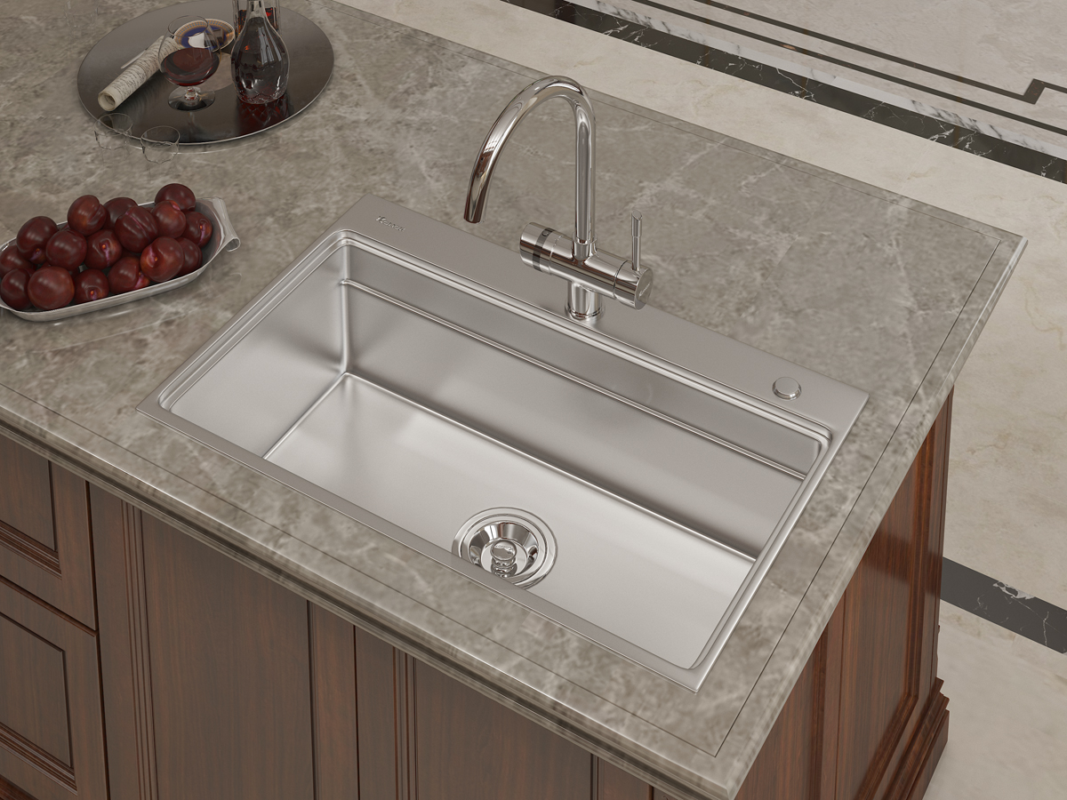 Chậu rửa bát đơn là gì Những điều cần biết về chậu rửa bát đơn