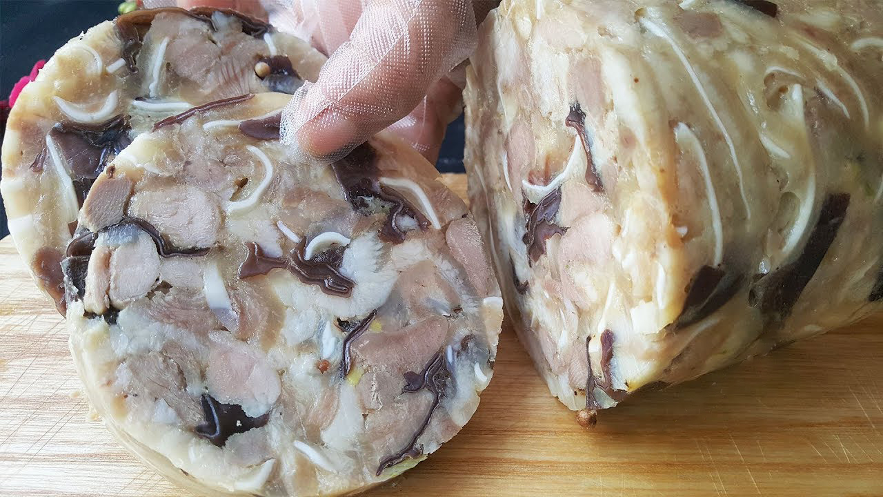 Cách làm giò thủ thơm ngon, giòn không ngán