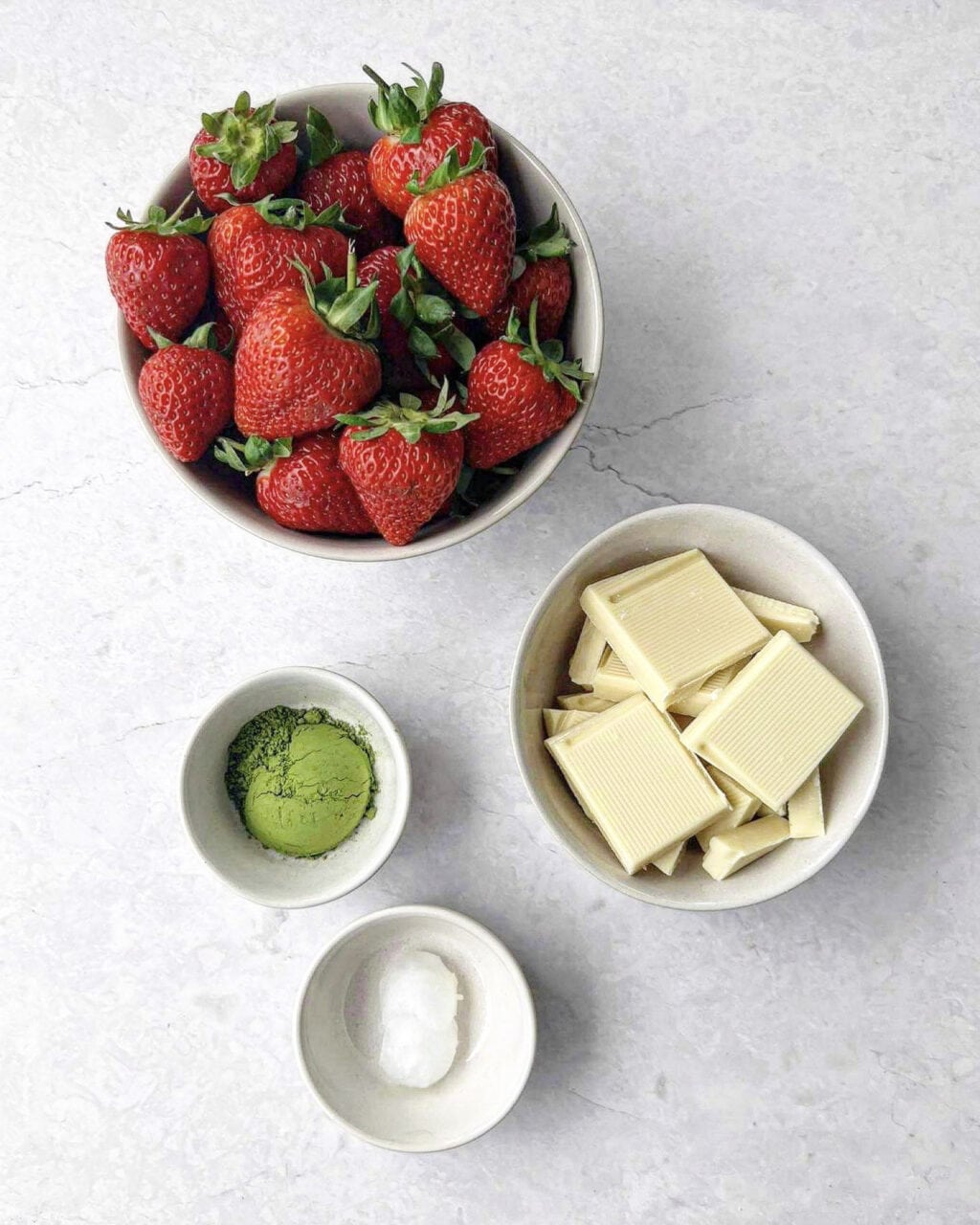 cách làm socola truffle Matcha trà xanh nhân dâu tây