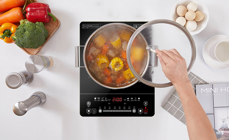 6 bí quyết gia tăng tuổi thọ bếp từ đơn