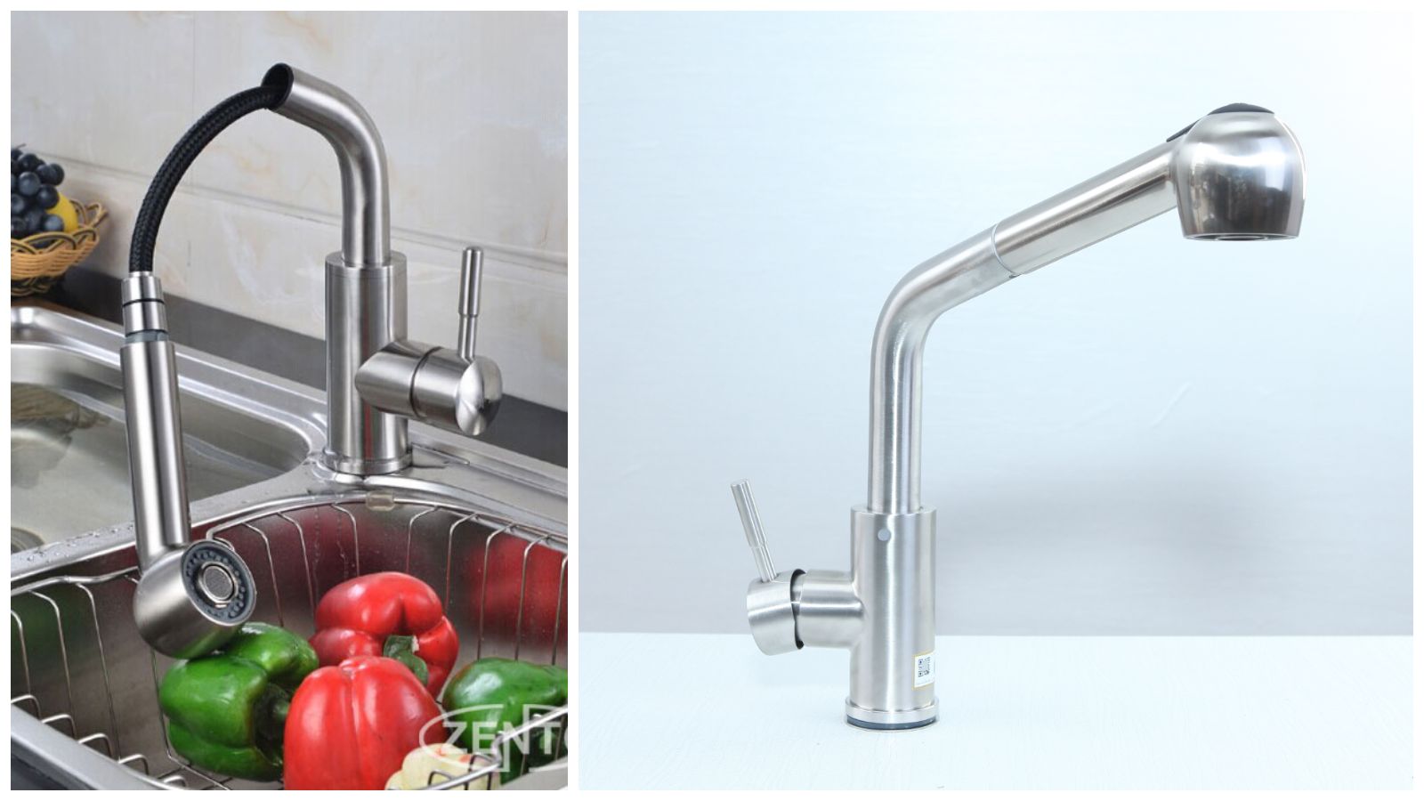 Tính năng của vòi rửa bát dây rút