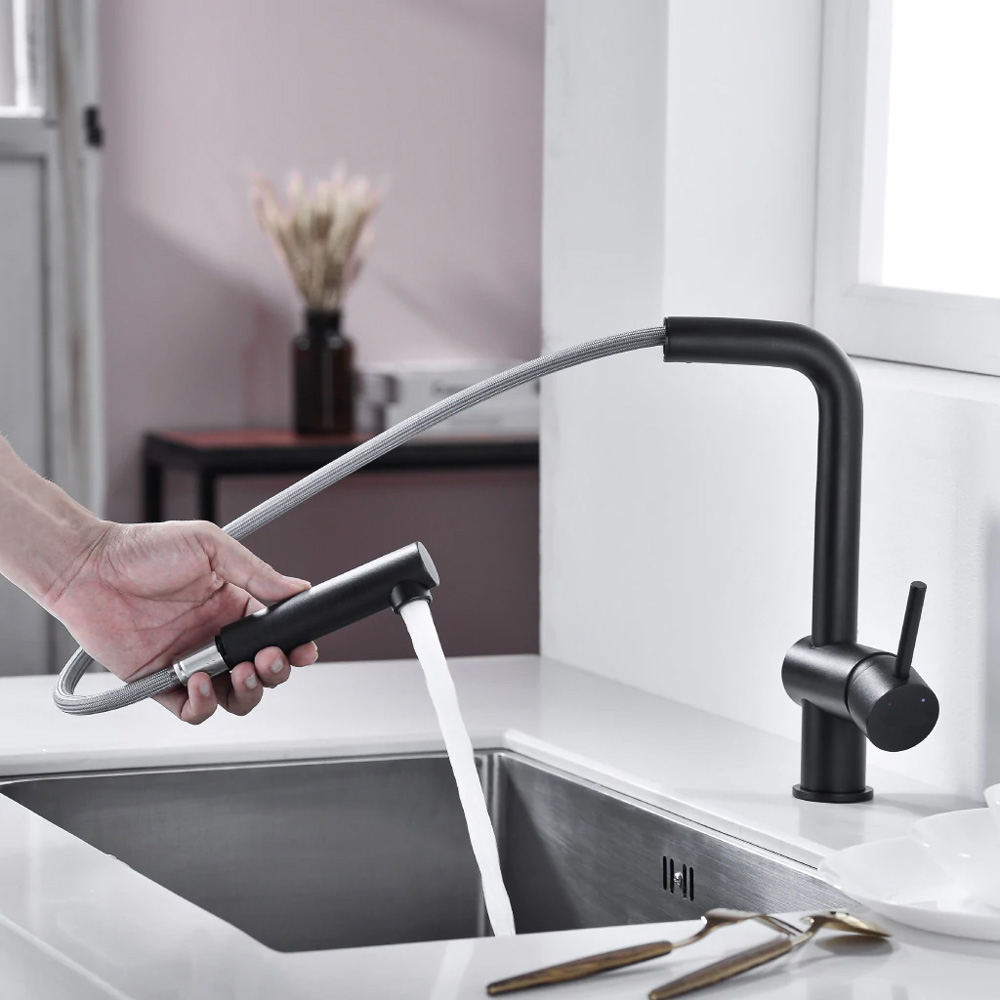 Tính năng của vòi rửa bát dây rút