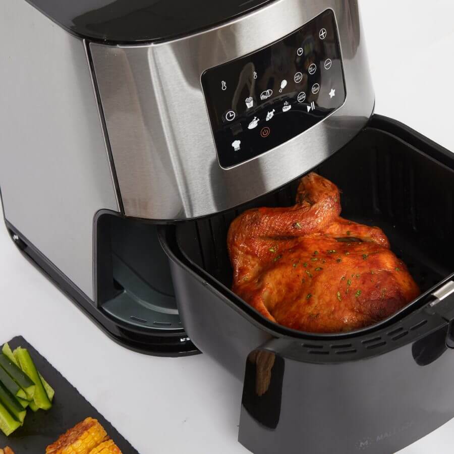 Khắc phục tình trạng đồ ăn không chín giòn đều khi nấu bằng nồi chiên không dầu