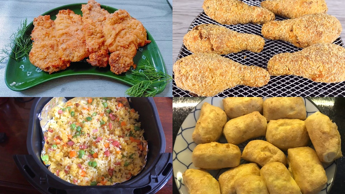 Thực phẩm chiên bằng nồi chiên không dầu có giòn không