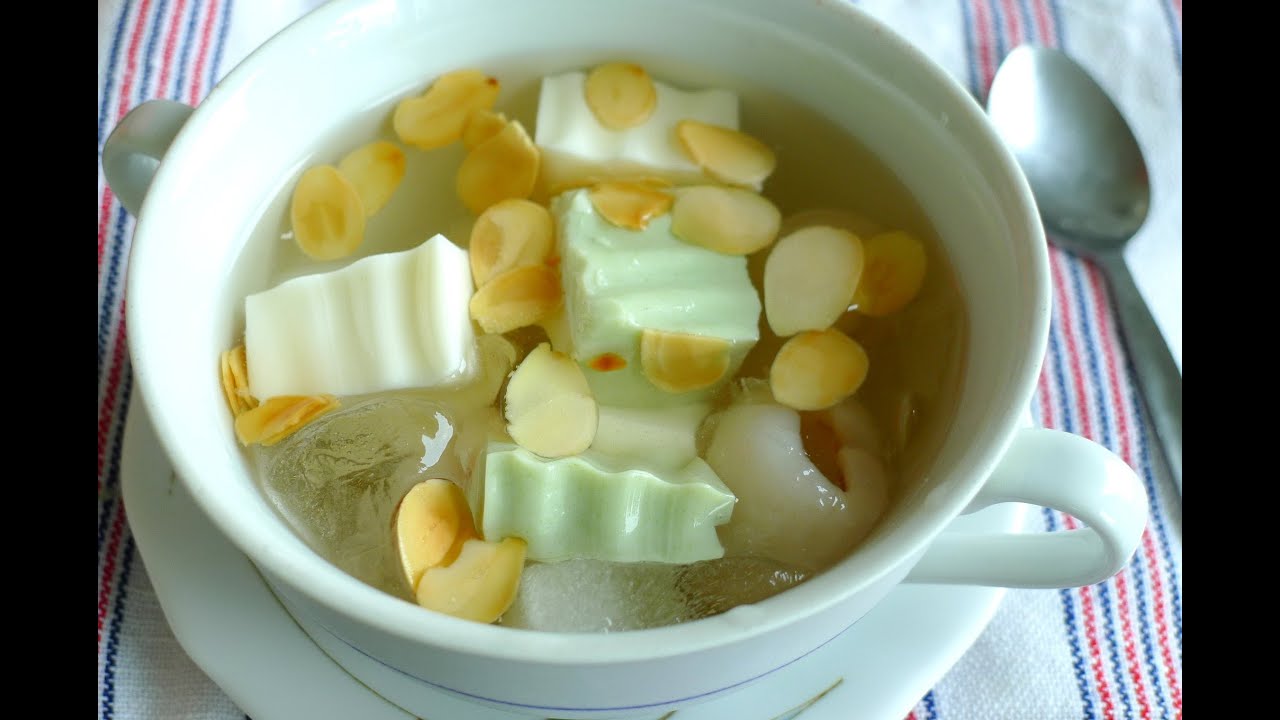 công thức làm chè khúc bạch chay