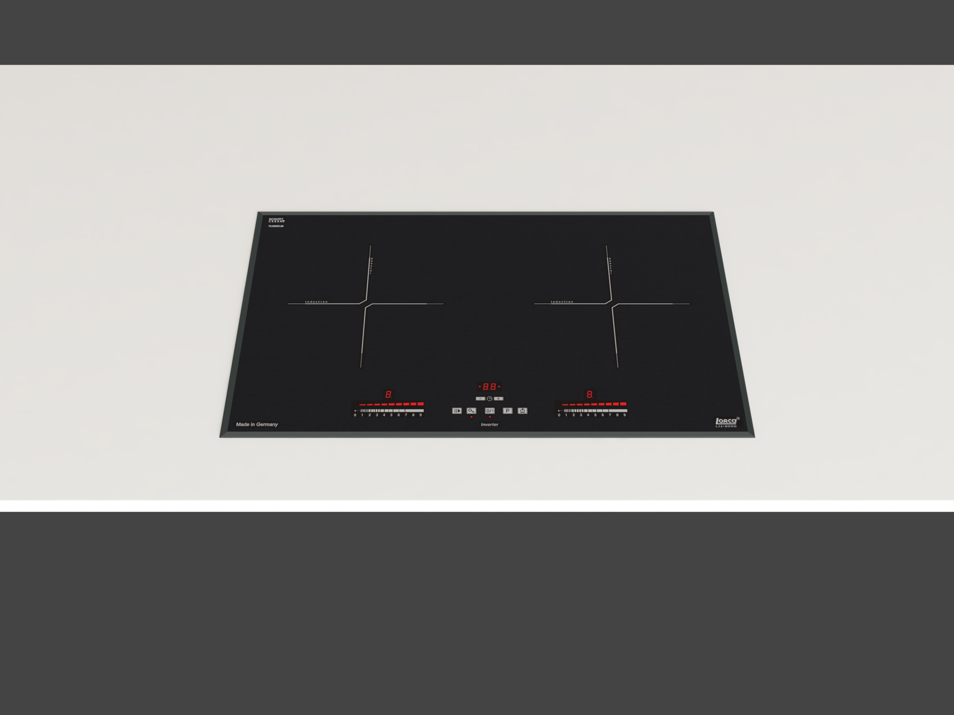 kích thước bếp từ đôi 