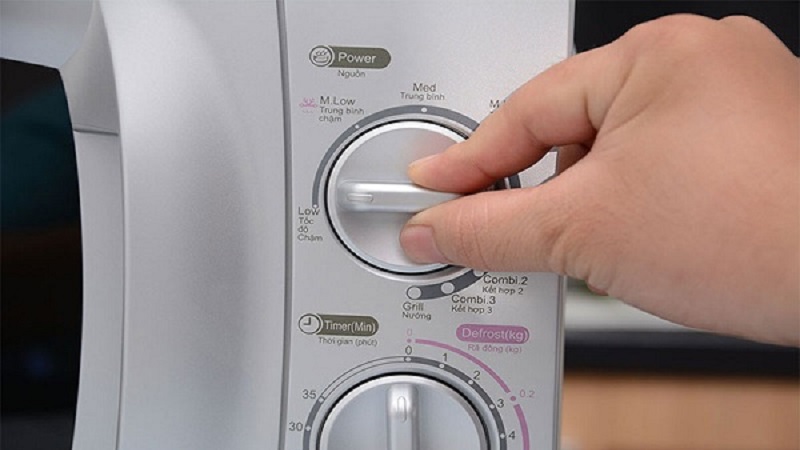 Các mức nhiệt độ của lò vi sóng