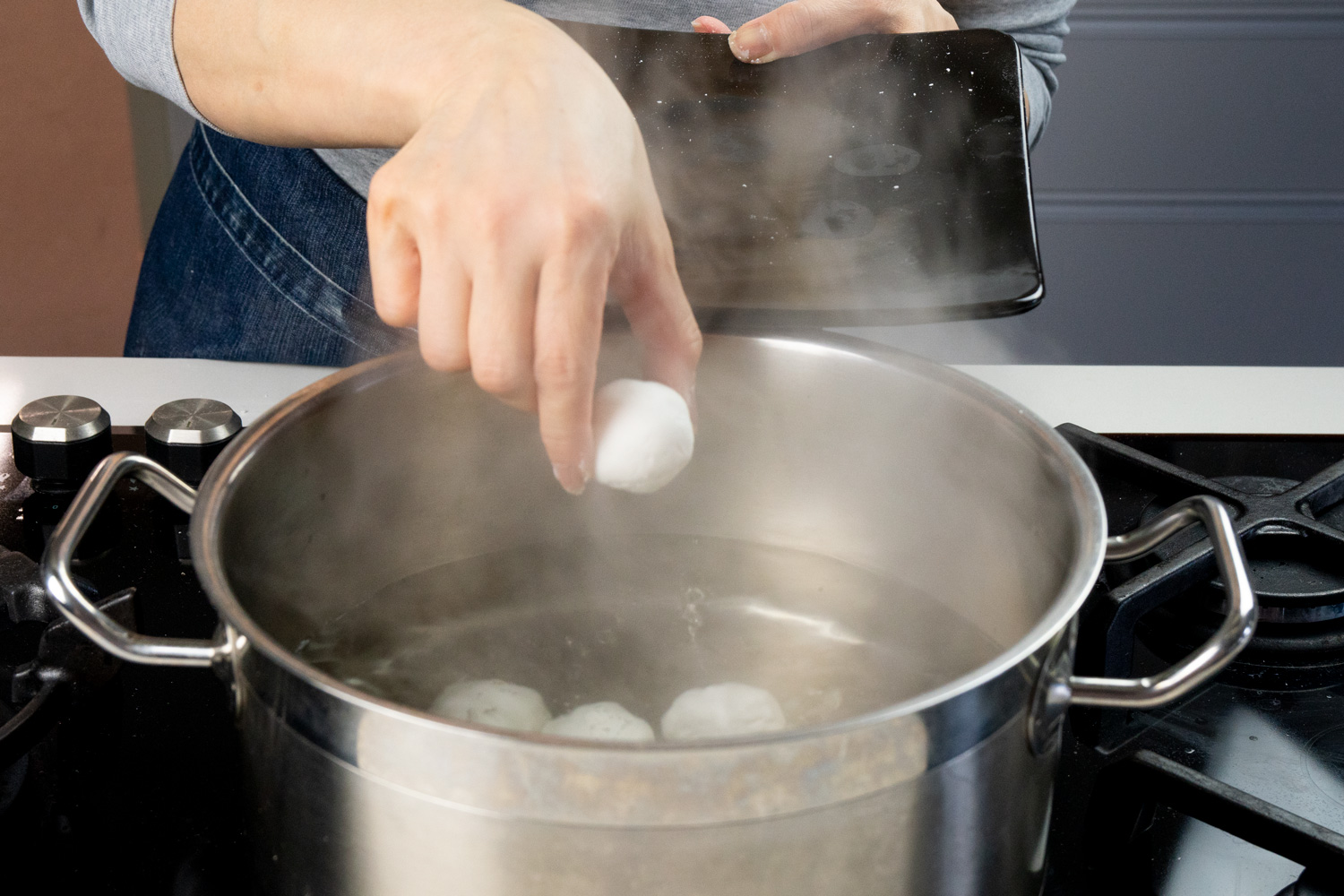 Cách làm bánh trôi ngũ sắc