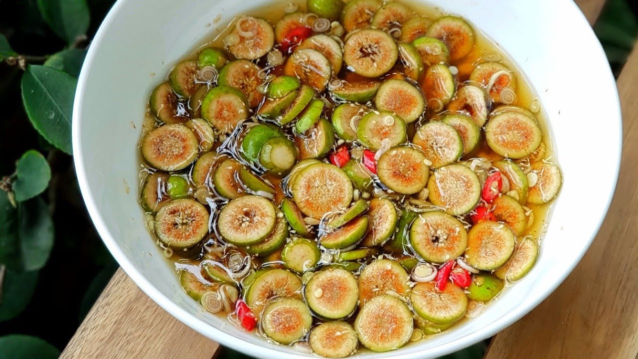 cách muối sung ngon không bị chát tại nhà