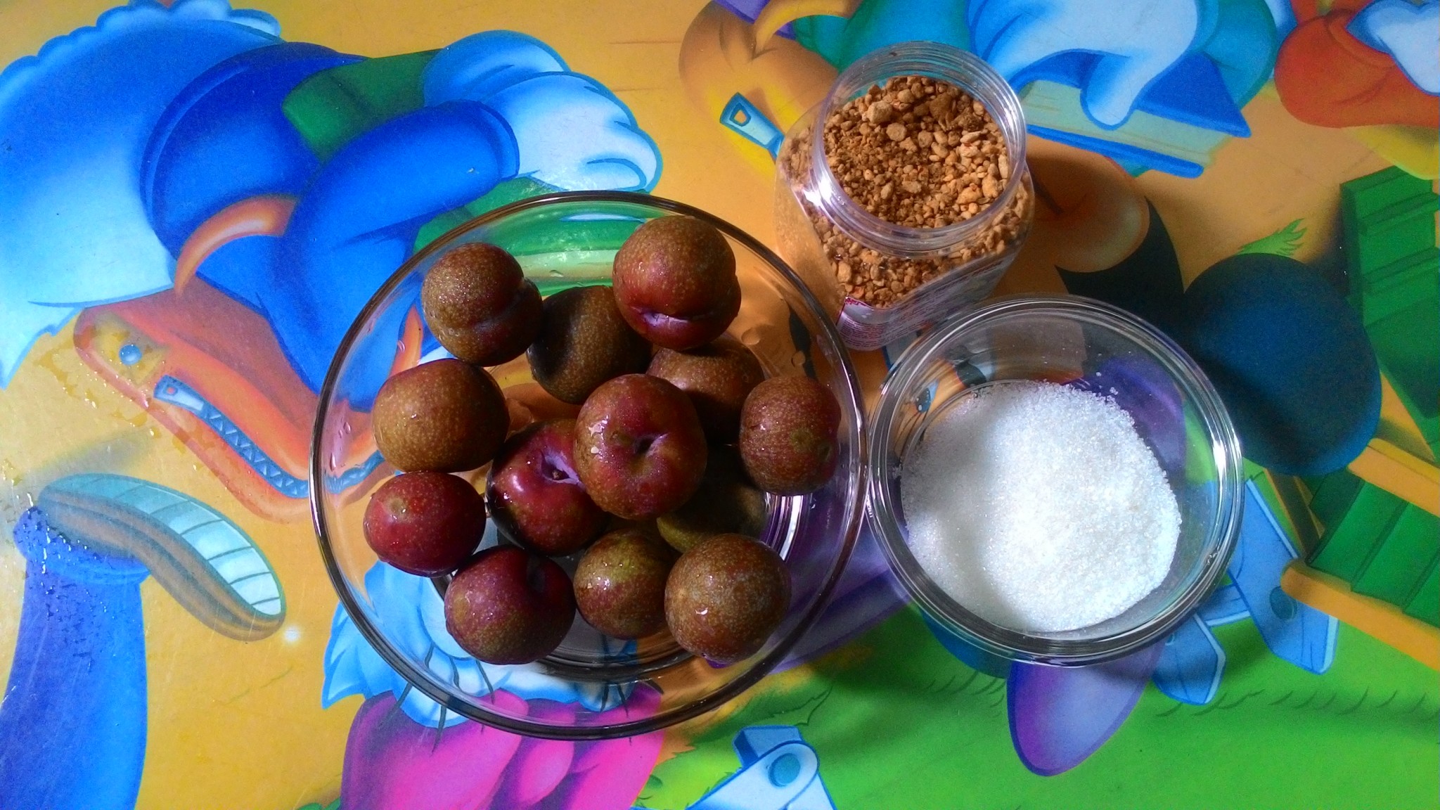 cách làm mận lắc muối