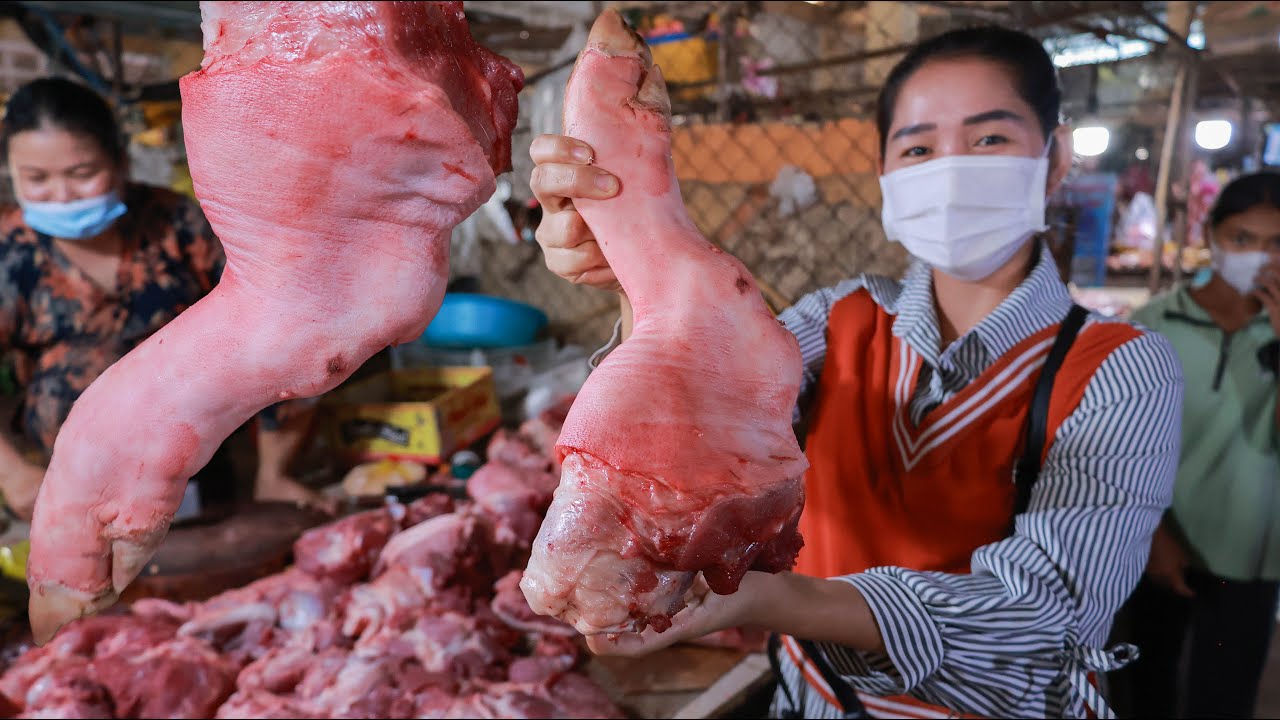 bí quyết giúp chọn mua chân giò tươi ngon
