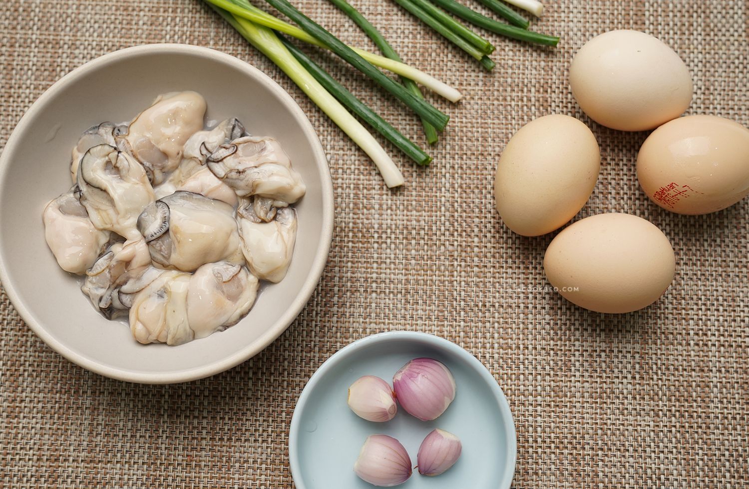 cách làm hàu chiên trứng