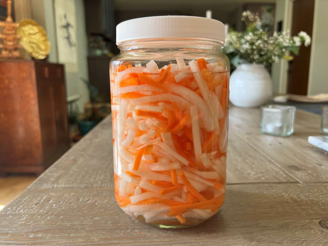 công thức làm củ sen ngâm chua ngọt