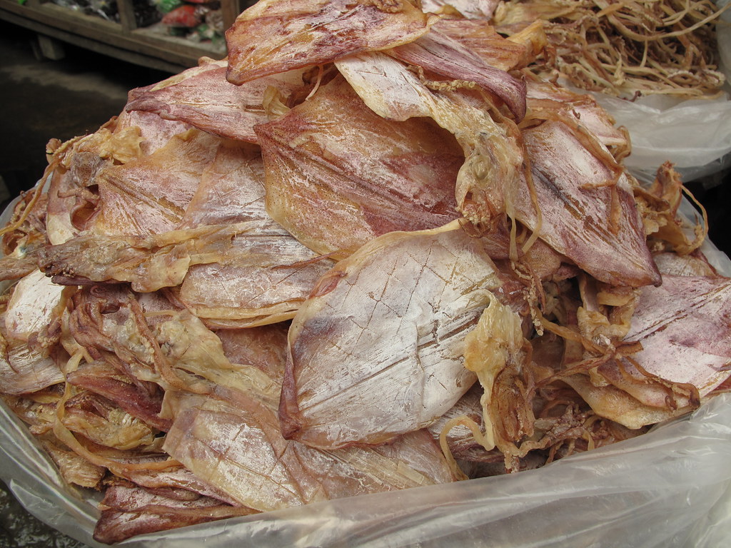 bảo quản mực khô đúng cách