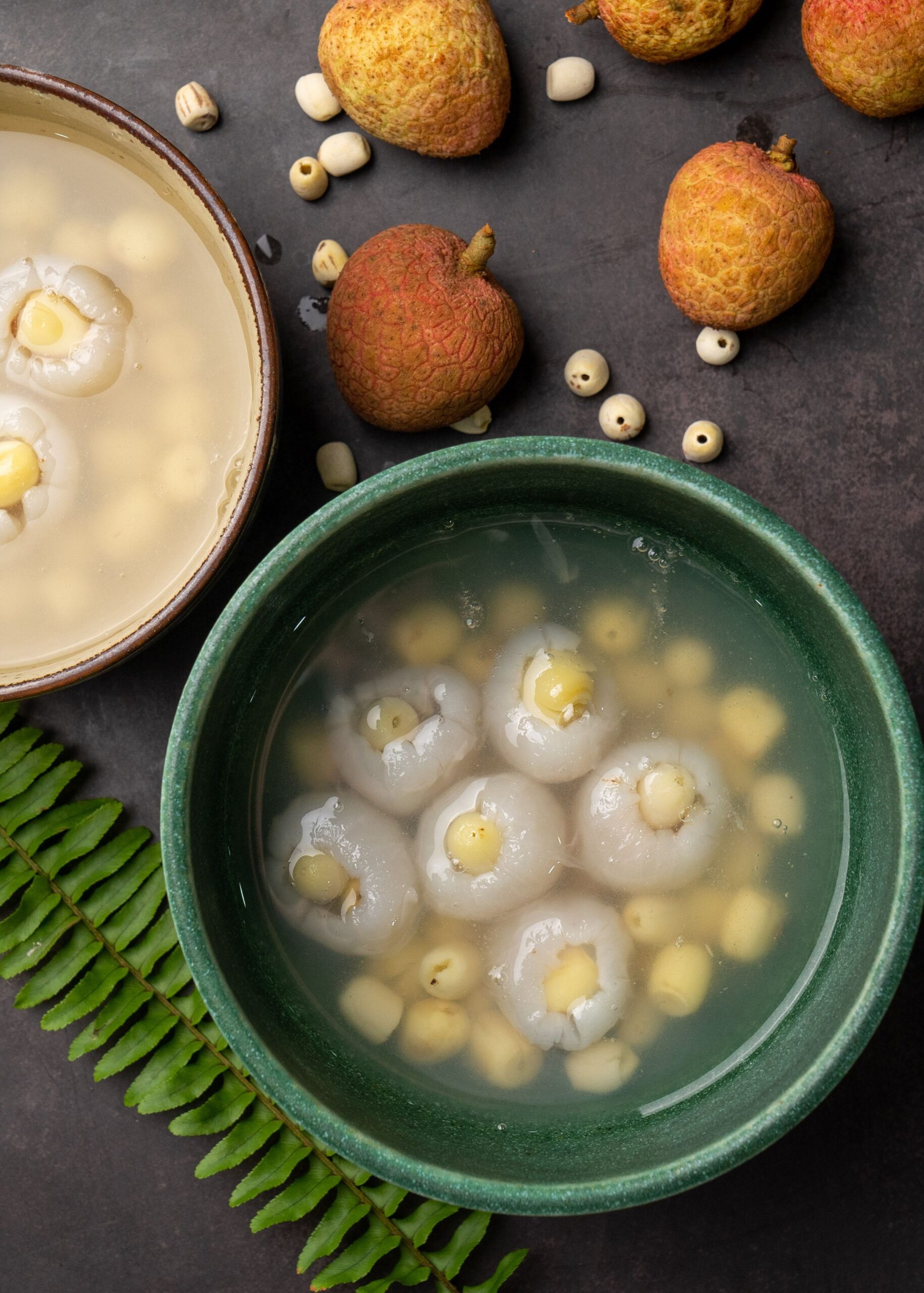 cách nấu chè vải hạt sen