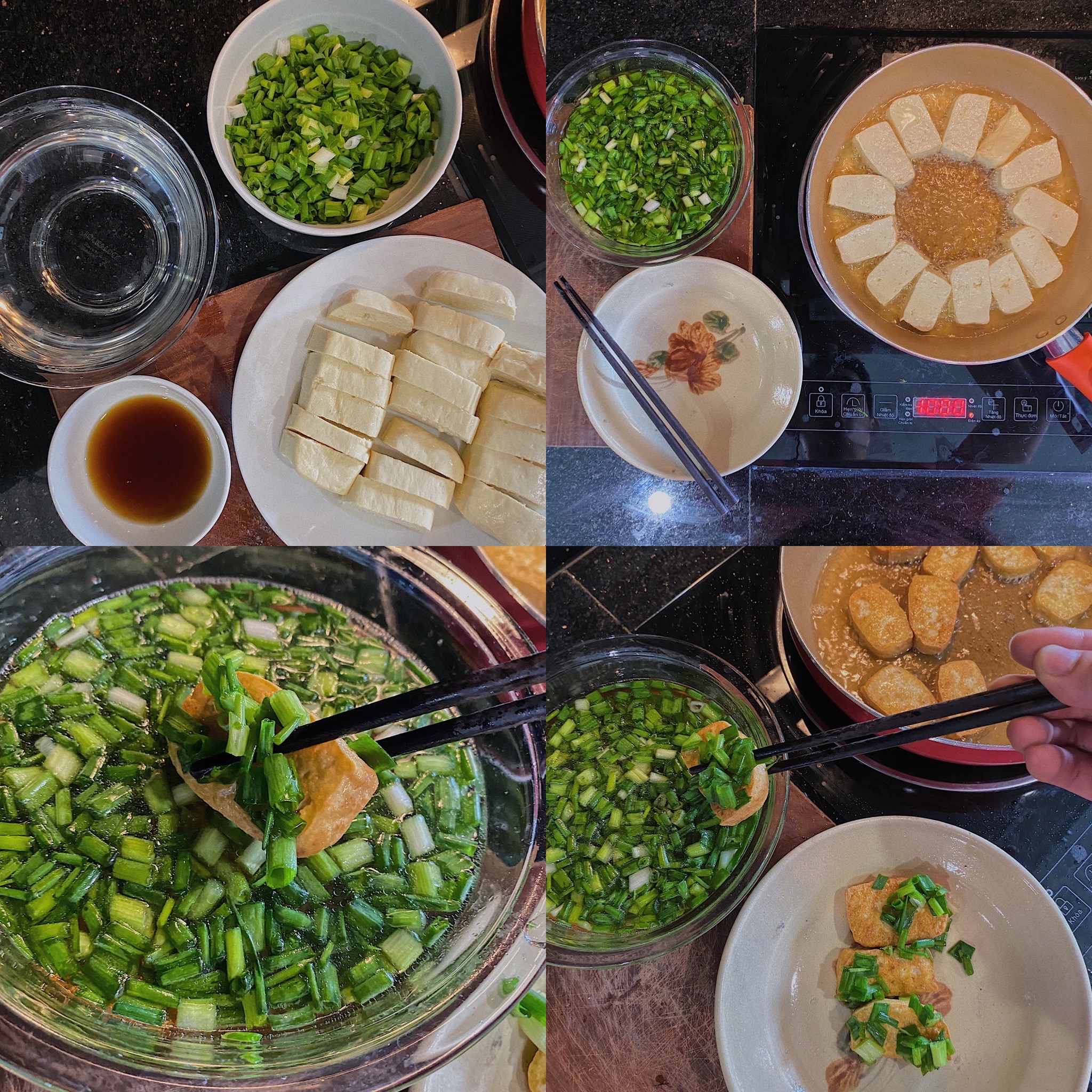 cách làm cháo đậu cà