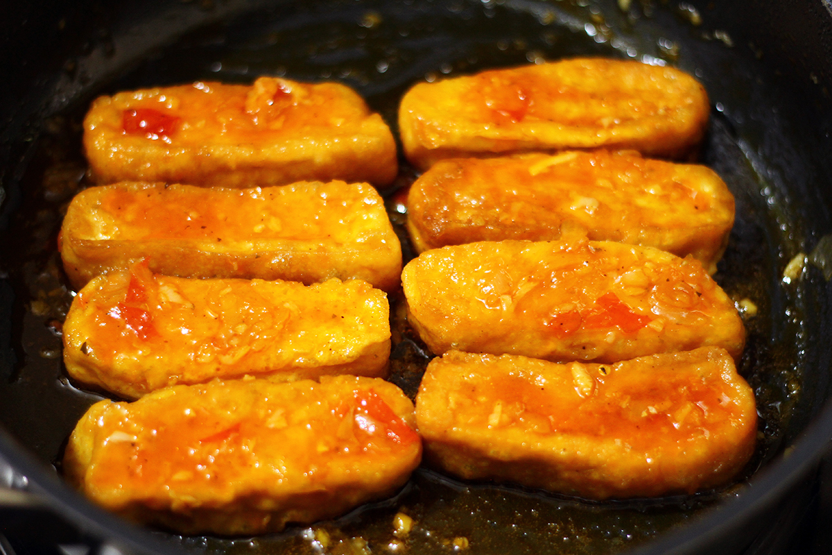 cách làm tàu hũ khìa nước dừa