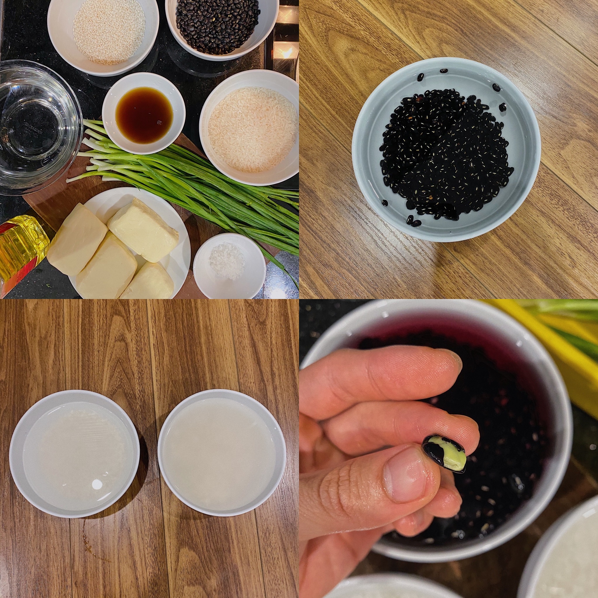 cách làm cháo đậu cà