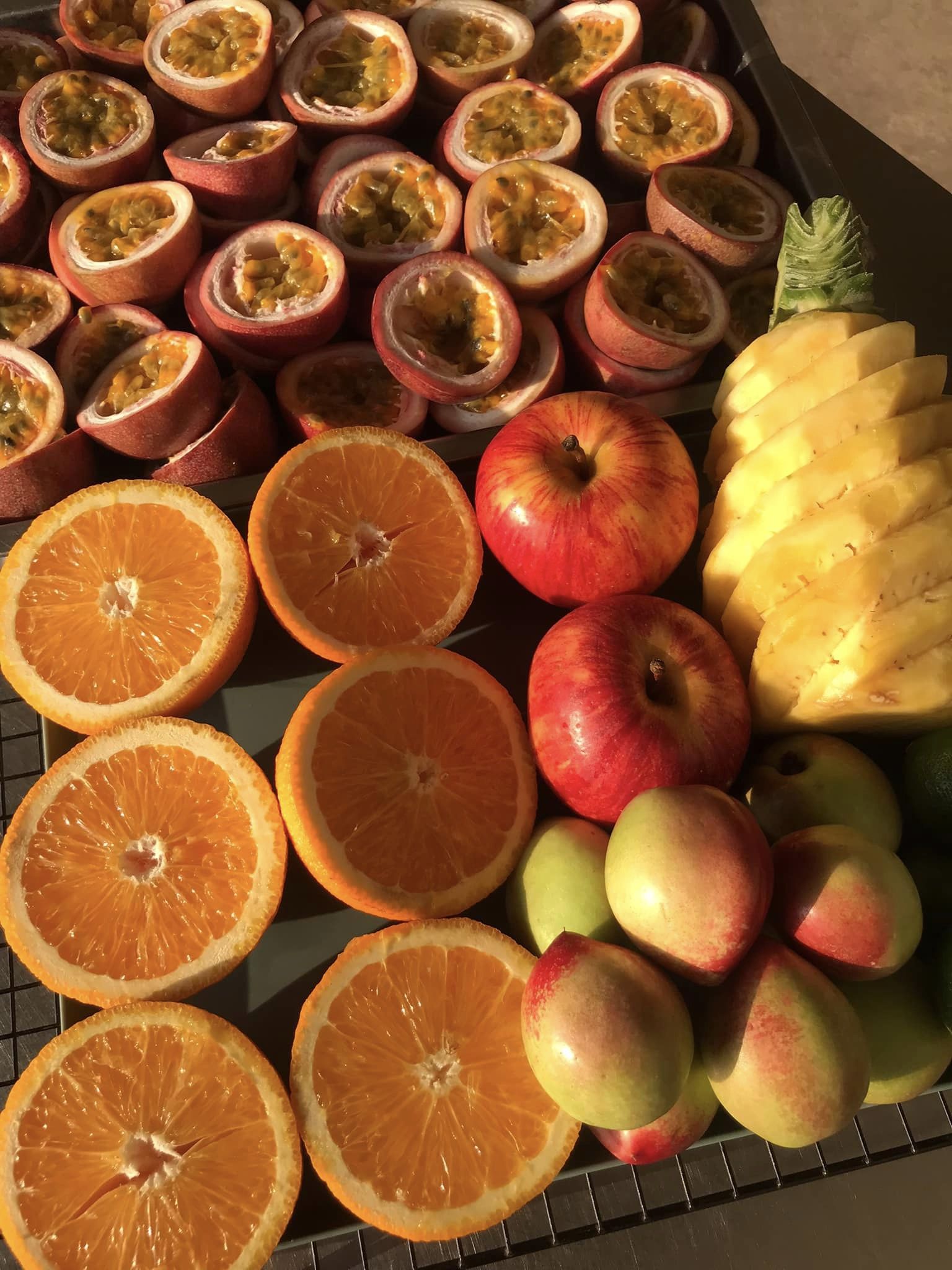 cách làm trà hoa quả nhiệt đới