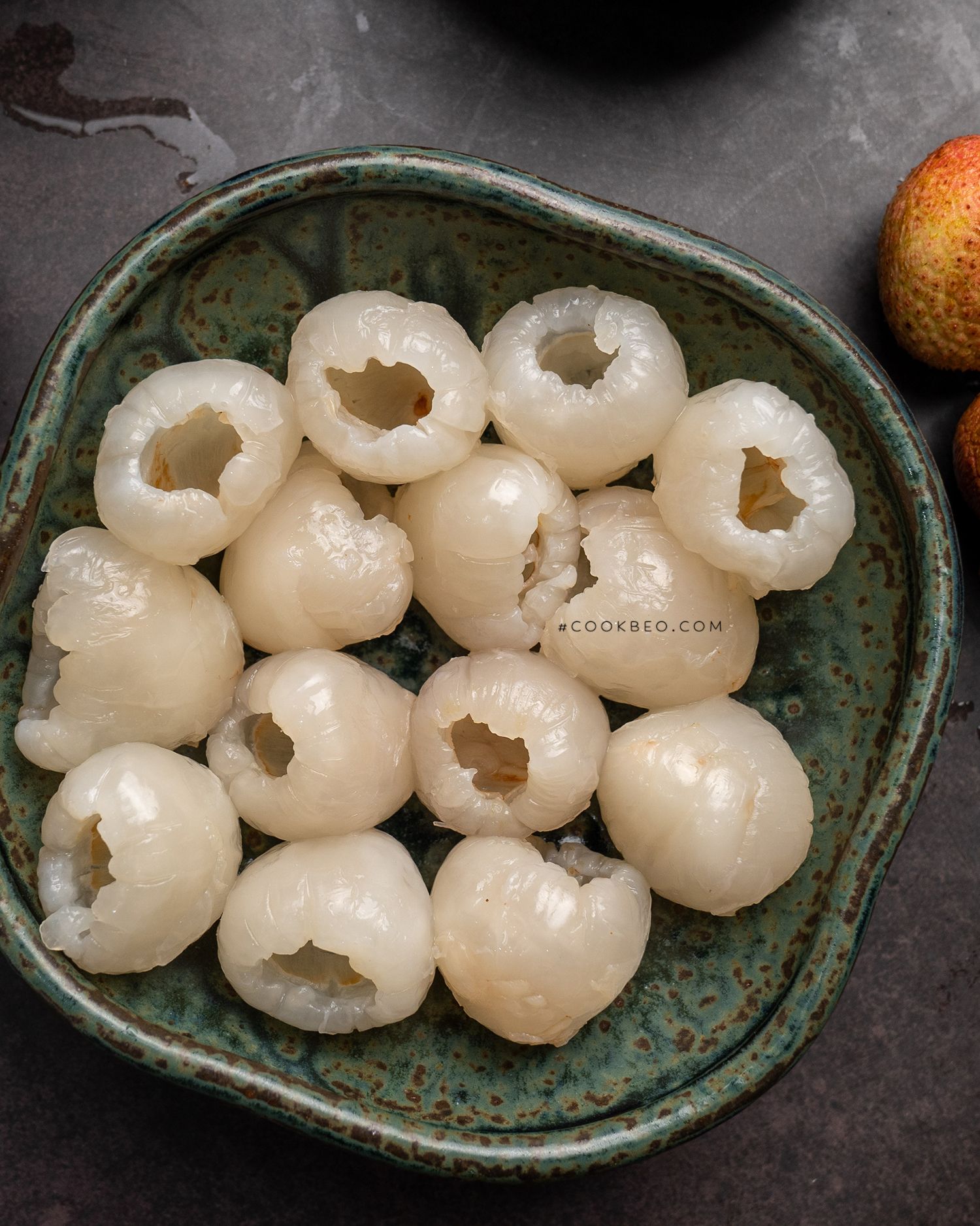 cách nấu chè vải hạt sen